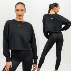 NEBBIA - Crop pulóver GYM SPIRIT 483 (black) (S) - NEBBIA