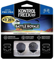 KontrolFreek FPS Freek Nightfall Mânere degetul mare pentru PS4 / PS5 de culoare Negru