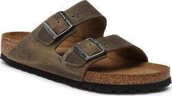 Birkenstock Arizona Soft Footbed Oiled Leather Sandale pentru bărbați Faded Khaki Potrivire Regular 1019313 (1019313)