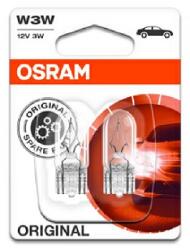 OSRAM Set 2 becuri iluminare demarcare / avertizare OSRAM W3W 12V 2821-02B (2821-02B)