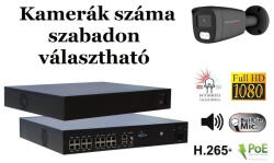 Monitorrs Security - Hybrid Light IP kamerarendszer 9-16 kamerával 2 Mpix GT - 6214K9-16