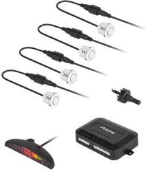 Peiying Sistem Parcare PEIYING Display LED 4x Senzori Albi (PY0104W)