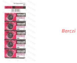 Maxell Gombelem CR2032 5db-os (785863) - berczitech