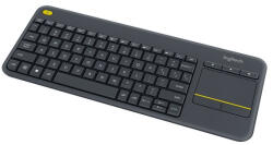 Logitech K400 Plus Touchpad HUN fekete vezeték nélküli billentyűzet