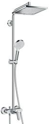 Hansgrohe Crometta E Showerpipe 240, 1jet, Króm, Zuhanyrendszer, Egykaros Zuhanycsapteleppel