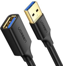 UGREEN USB-A (male) - USB-A (female) adapter hosszabbító kábel USB 3.0 5Gb/s 0.5m fekete (US129)