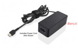 Lenovo LENOVO AC Adapter - 45W USB-C Standard - ThinkPad 13, P51s, T470/s, T570, X1 Tablet, Yoga370, X1 Carbon5, X1 Yoga2, X270 (4X20M26256) - berczitech