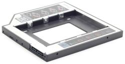 Gembird notebook 9, 5mm ODD optikai meghajtó helyére HDD, SSD beépítő keret (MF-95-01) - officedepot