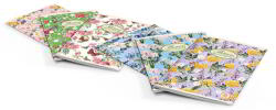 Pigna Nature Flowers A4 Sima Füzet - Többfajta, 42 Lapos