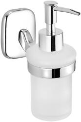 SAPHO Aqualine - Fali szappanadagoló RUMBA 160 mm lágy üveg/fényezett króm SH0193 (SH0193)