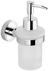 SAPHO Aqualine - Fali szappanadagoló SAMBA 150 mm lágy üveg/fényezett króm SH0203 (SH0203)