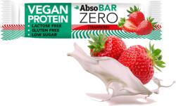 Abso AbsoBAR ZERO Eper ízesítésű fehérjeszelet 40 g (gluténmentes)