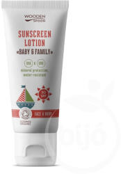 Wooden Spoon Wooden Spoon bio naptej és testápoló spf50, 100ml (87276)