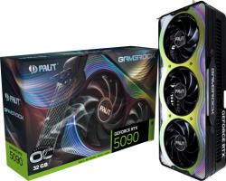 Palit GeForce RTX 5090 GameRock OC 32GB GDDR7 512bit (NE75090S19R5-GB2020G) Videokártya