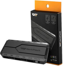 Darkflash RC2 RGB PWM vezérlődoboz számítógéphez (fekete)