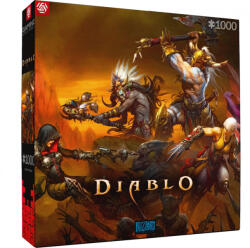 Good Loot Gaming Puzzle Series: Diablo - Heroes Battle 1000 db-os puzzle (Ajándék)