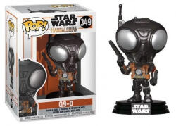 Funko Pop! #349 - Q9-0 figura (Star Wars - The Mandalorian) (Ajándék)