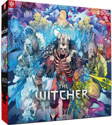 Good Loot Gaming Puzzle Series: The Witcher - Monster Faction 500 db-os puzzle (Ajándék)