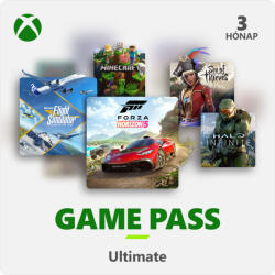 Microsoft Xbox Game Pass Ultimate előfizetés 3 hónap (digitális kód) (Xbox Series X)