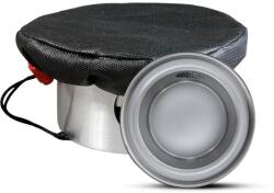 Survival Kettle Lone Wolf PRO + STEEL fireplace