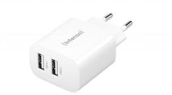 Intenso W24AA 2x USB-A Adaptor de alimentare alb (7802412)