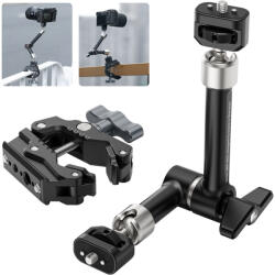 Ulanzi R011a super clamp, satu, rögzítőbilincs, HD01 10" -os magic arm (UL-T018)