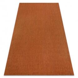 My carpet company kft Fonott sizal flat szőnyeg 48663/120 terrakotta sima 160x230 cm (B385)