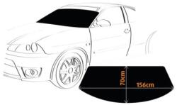 Automax Napvédõ, és fagyvédõés szélvédõ takaró, személygépkocsira fekete 156-70cm (3887)