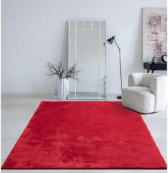 Nilus Modern szőnyeg Palm Plüss (Red) 140x200cm Piros (Royred-140)