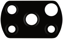 Tokgalaxis Üvegfólia Xiaomi Poco X3 - kamera üvegfólia, fekete (TG-BA8596311128387)