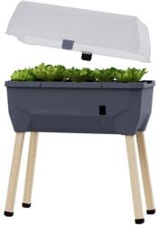 Gusta Garden SAMMY SALAD önöntöző virágláda fedővel, antracit (GG-101A10)