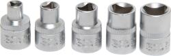 BGS technic 3-pontos dugókulcs készlet, M5-M12 (8-16, 5mm), 5db (BGS-8608)
