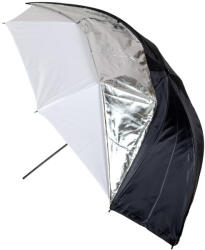 Mikrosat 109 cm 2in1 ernyő - áteresztő és fekete ezüst huzat (UB05)
