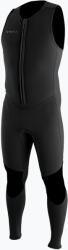 O'Neill Férfi O'Neill Reactor-2 1.5mm Front Zip ujjatlan teljes fekete/fekete úszószivacs