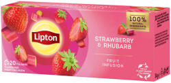 Lipton Eper-rebarbara gyümölcstea 20 filter