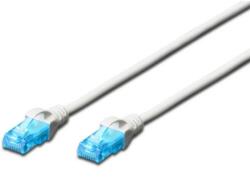 ASSMANN Patch cord Digitus DK-1512-005/WH, U/UTP, CAT. 5e, PVC, 0.5m (Alb) (DK-1512-005/WH)