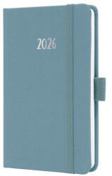 Sigel Naptár, A6, heti, 2026, dombornyomott borító, SIGEL Jolie, kobalt kék (SIJ6400) (SIJ6400)