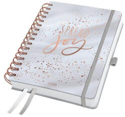 Sigel Naptár, spirál, A5, heti, 2026, kemény borító, SIGEL Jolie, Glittery Joy (SIJ6605)