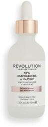 Revolution Beauty Skincare 10% Niacinamide + 1% Zinc ser împotriva imperfecțiunilor pielii 60 ml pentru femei