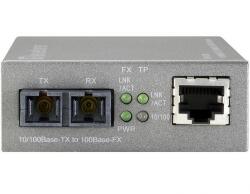 LevelOne Convertor Media Level One FVS-3120 100MB, Single-Mode, 20km, RJ45 - SC (FVS-3120)