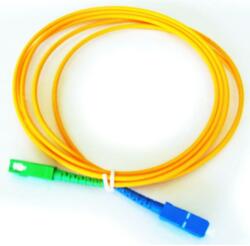 Braun Group Patch cord Fibra Optica Braun Group, Single-Mode, OS2, SC/APC - SC/UPC, 2 m (SMS-SC/APC-SC/UPC-2) - flax