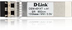 D-Link Transceiver D-Link SFP+ 10GB DEM-431XT, 850 nm, Multi-mode, 550 m, LC (DEM-431XT/10)