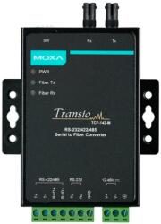 MOXA Convertor Media Moxa TCF-142-M-SC-T, 850 nm, 5 km, Multi-mode, RS232/422/485 - SC (TCF-142-M-SC-T)