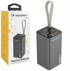 Wozinsky Erős Powerbank Gyorstöltés 65W Usb 2x Usb-c 30000mAh Laptophoz (5907769364457)