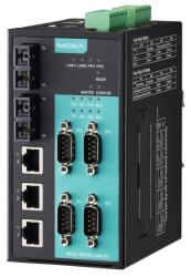 MOXA Convertor Media Moxa NPORT S8455I-SS-SC 100 Mbps, 1310 nm, Single-mode, 40 km, RS232/422/485 - SC (NPORT S8455I-SS-SC)
