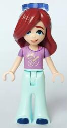 LEGO® frnd634 - LEGO Friends Paisley minifigura aqua nadrágban (frnd634)