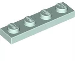 LEGO® 3710c152 - LEGO világos aqua lap 1 x 4 méretű (3710c152)