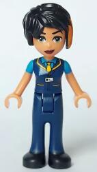 LEGO® frnd636 - LEGO Friends Zoe minifigura sötétkék buszsofőr ruhában (frnd636)