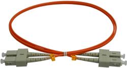 Opticnetwork Patch Cord Fibra Optica Optic Network, Single-Mode, OS2, Duplex SC/PC - Duplex SC/PC, 2 m (SC/PC-SC/PC)
