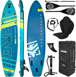 Raven WaveCruiser 350 (11' 6" ) felfűjható SUP vario kajak/sup evezővel, üléssel, minden tartozékkal (ravenwavecruiser350)